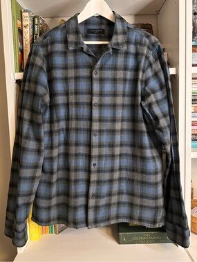 All Saints Banyan Flannel Shirt.  Size L